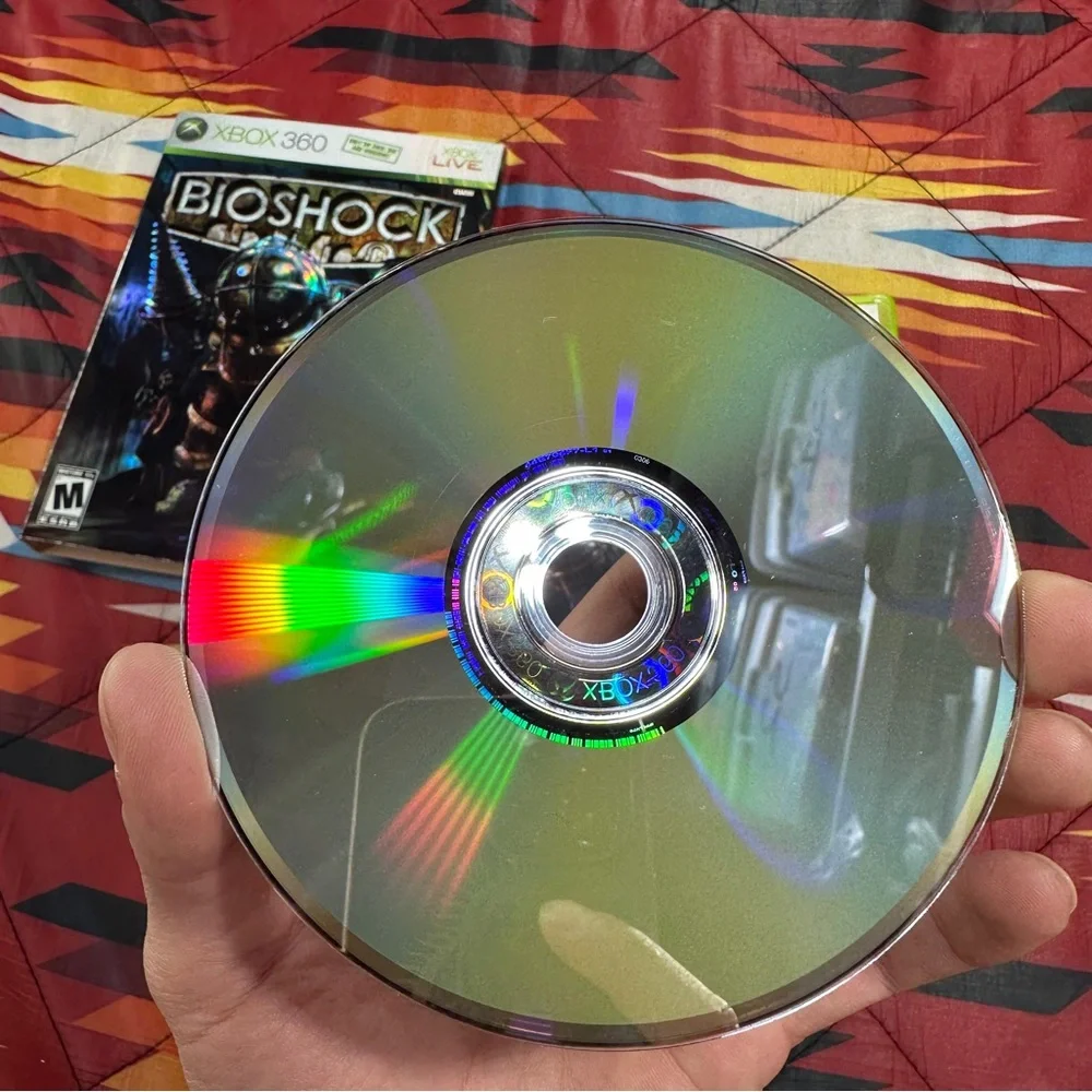 BioShock (Microsoft Xbox 360, 2007) No Manual! Tested & Working